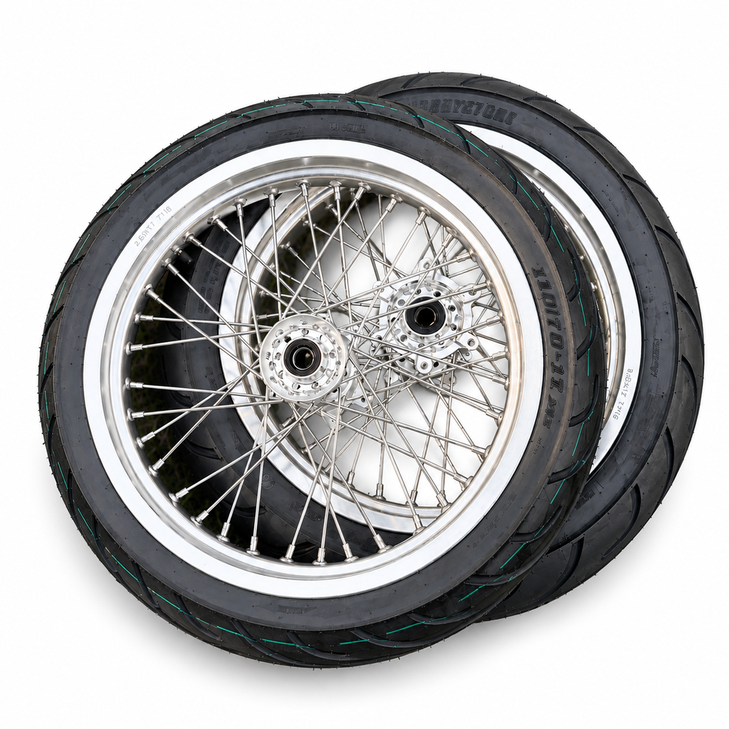 17 Inch Ultra Bee Supermoto Wheelset
