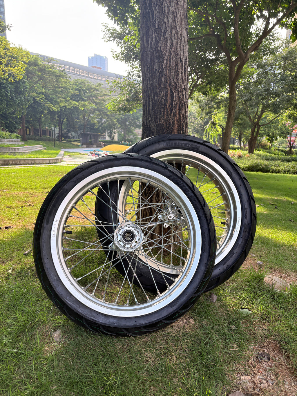 17 Inch Ultra Bee Supermoto Wheelset